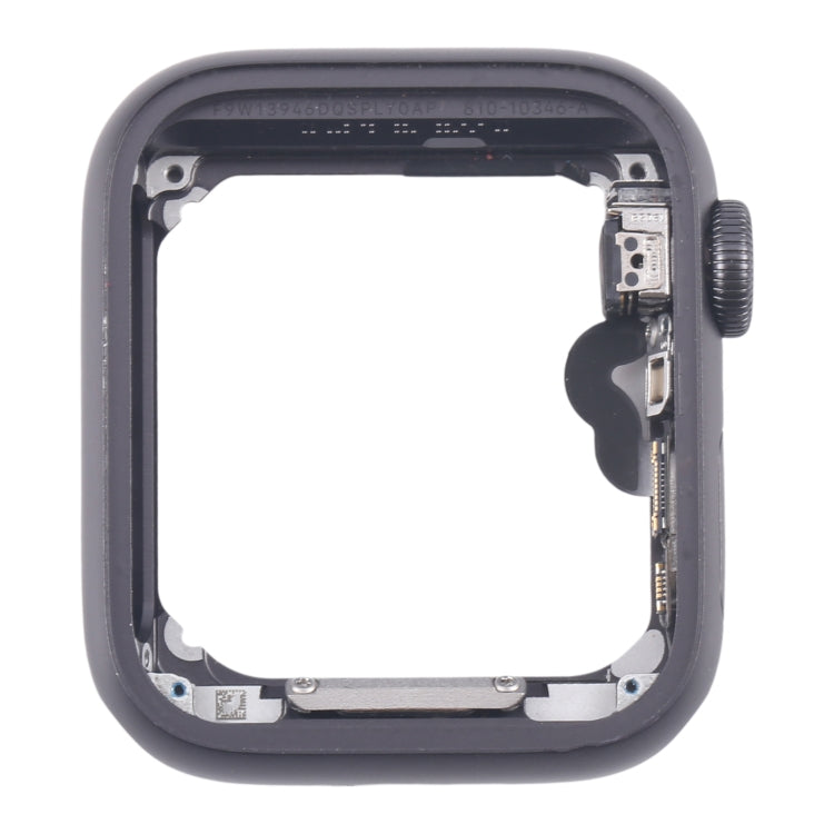 Piastra della lunetta del telaio centrale in lega di alluminio con cavo flessibile dell'asse di rotazione della corona, For Apple Watch SE 2020 40MM LTE, For Apple Watch SE 2020 40MM GPS, For Apple Watch Series SE 2020 44MM LTE