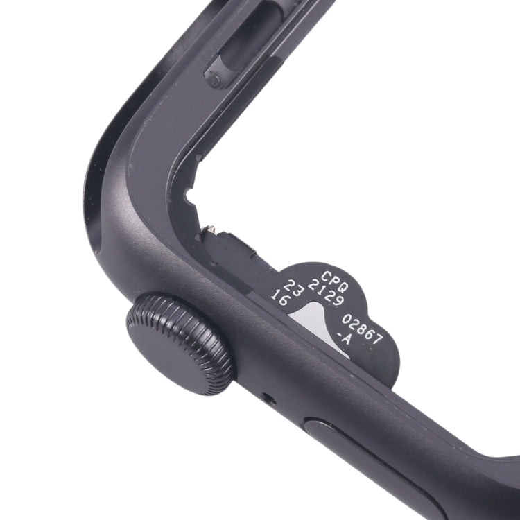 Piastra della lunetta del telaio centrale in lega di alluminio con cavo flessibile dell'asse di rotazione della corona, For Apple Watch SE 2020 40MM LTE, For Apple Watch SE 2020 40MM GPS, For Apple Watch Series SE 2020 44MM LTE