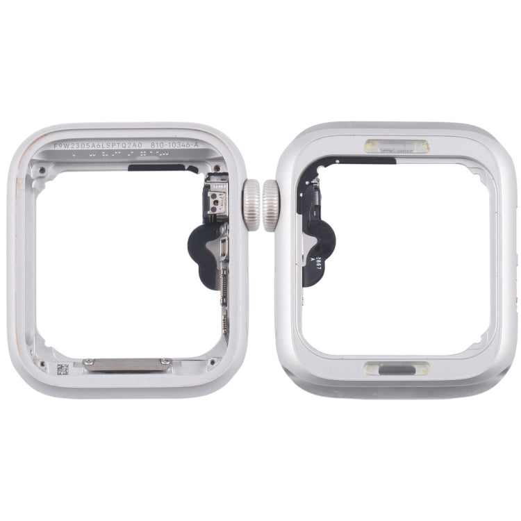 Piastra della lunetta del telaio centrale in lega di alluminio con cavo flessibile dell'asse di rotazione della corona, For Apple Watch Series 4 40MM LTE, For Apple Watch Series 4 40MM GPS