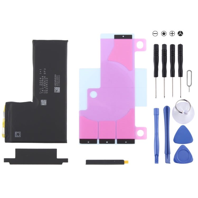 JUXIN Zero-Cycle Lithium-Ion Battery, For iPhone 15 Pro Max 4850mAh, For iPhone 15 Pro 3400mAh, For iPhone 15 Plus 4700mAh, For iPhone 15 3600mAh, For iPhone 14 Plus 4850mAh, For iPhone 14 3670mAh, For iPhone 14 Pro 3480mAh