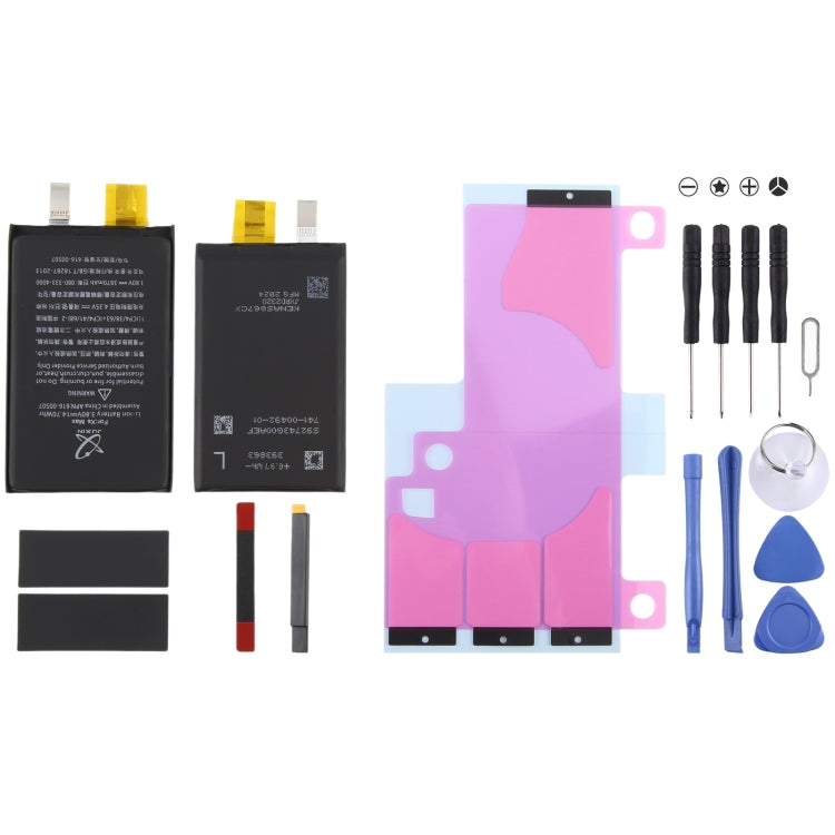 JUXIN Zero-Cycle Lithium-Ion Battery, For iPhone 15 Pro Max 4850mAh, For iPhone 15 Pro 3400mAh, For iPhone 15 Plus 4700mAh, For iPhone 15 3600mAh, For iPhone 14 Plus 4850mAh, For iPhone 14 3670mAh, For iPhone 14 Pro 3480mAh