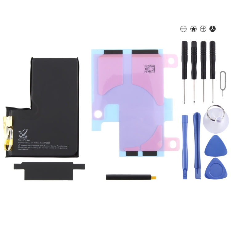 JUXIN Zero-Cycle Lithium-Ion Battery, For iPhone 15 Pro Max 4850mAh, For iPhone 15 Pro 3400mAh, For iPhone 15 Plus 4700mAh, For iPhone 15 3600mAh, For iPhone 14 Plus 4850mAh, For iPhone 14 3670mAh, For iPhone 14 Pro 3480mAh