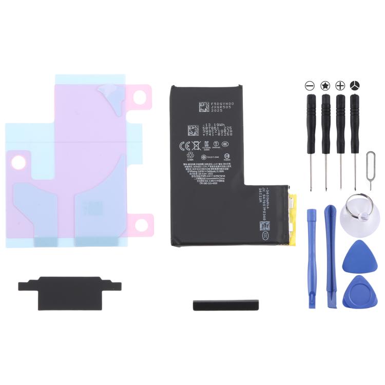 JUXIN Zero-Cycle Lithium-Ion Battery, For iPhone 15 Pro Max 4850mAh, For iPhone 15 Pro 3400mAh, For iPhone 15 Plus 4700mAh, For iPhone 15 3600mAh, For iPhone 14 Plus 4850mAh, For iPhone 14 3670mAh, For iPhone 14 Pro 3480mAh