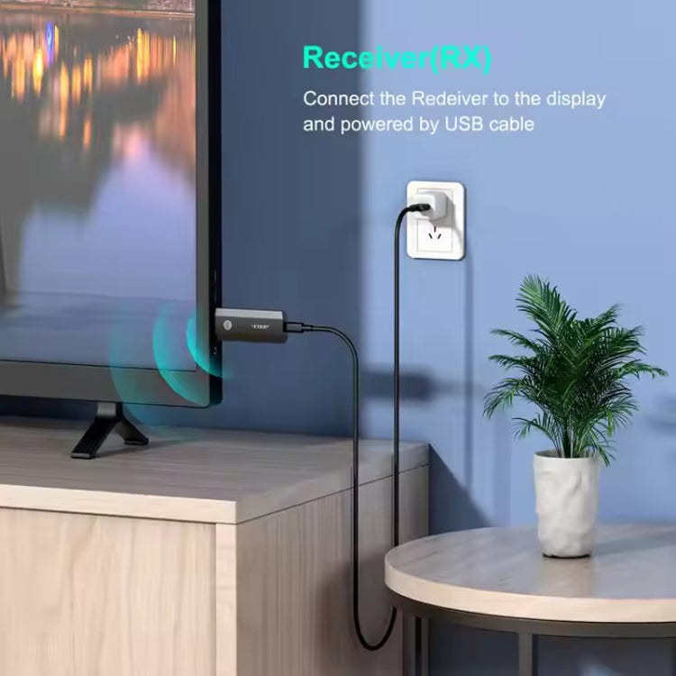 Dispositivo di visualizzazione HDMI wireless ad alte prestazioni 4K EDUP EH-WD9908GS, EH-WD9908GS