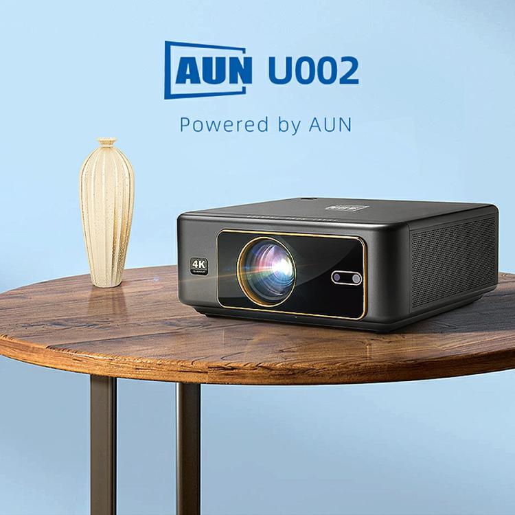 AUN U002 1920x1080P 970ANSI Android 12 Proiettore Smart Home Theater, US Plug, UK Plug, AU Plug, EU Plug