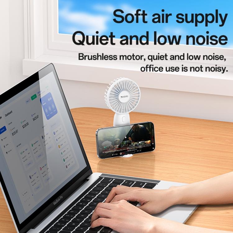 Ventilatore portatile Yesido YF15 Brushless a 3 velocità
