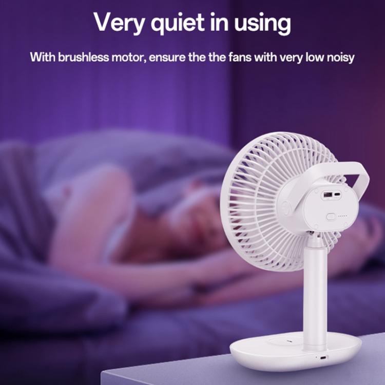Ventilatore da tavolo Yesido YF16 Brushless con caricabatterie wireless