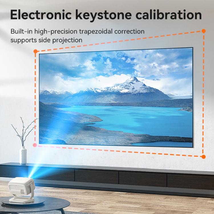 Proiettore intelligente Yesido TV13 1280x720P 190ANSI Android 9.0 Series, EU Plug, UK Plug