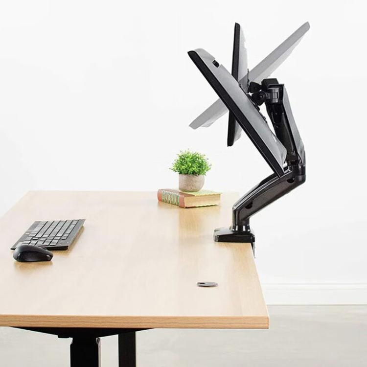 Supporto per monitor a doppio braccio da tavolo Lenovo Thinkplus ZJA1 Clip-on, ZJA1