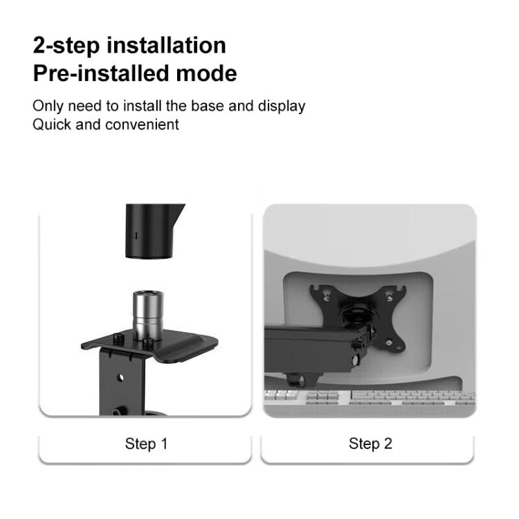 Supporto per monitor da tavolo girevole Lenovo Thinkplus ZJA4, ZJA4