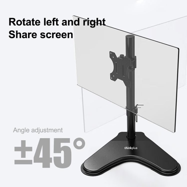 Supporto per monitor a braccio singolo verticale girevole Lenovo Thinkplus ZJA10, ZJA10