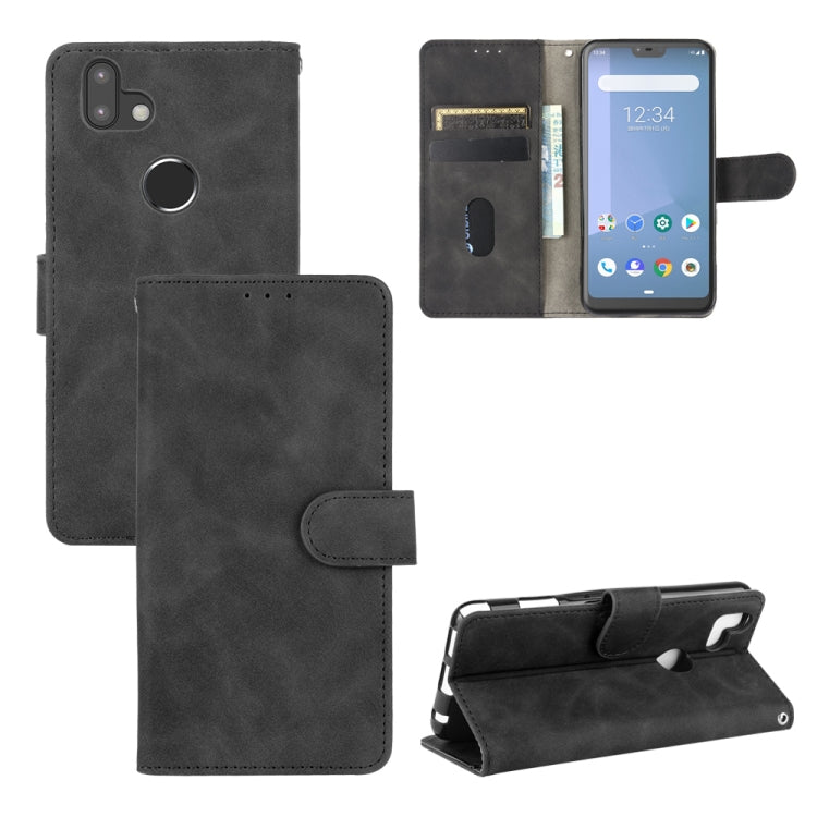 Tinta unita Skin Feel Fibbia magnetica Flip orizzontale Custodia in pelle PU con struttura in vitello con supporto e slot per schede e portafoglio, For Fujitsu Arrows RX (Arrows M05), For Fujitsu Arrows Be4 (F-41A), For ASUS ROG Phone 3 ZS661KS