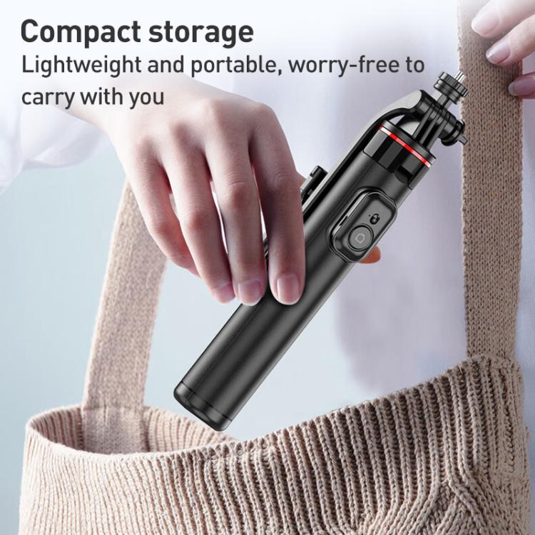 Lenovo Thinkplus H1V Premium Lega di alluminio Bluetooth Selfie Stick, 1,3 m