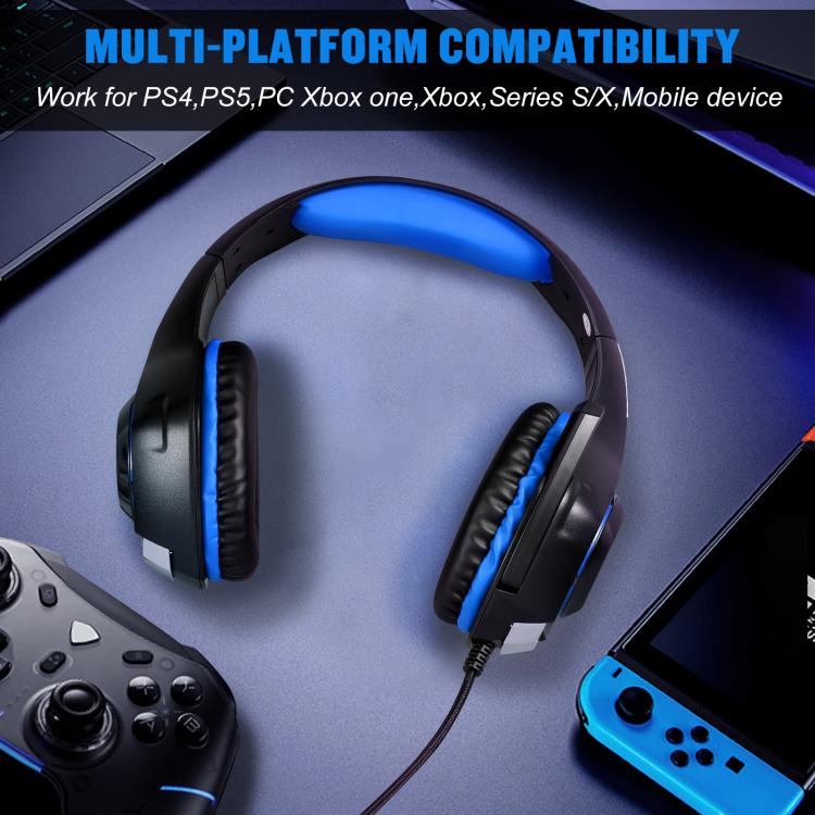 KOTION EACH GS400 Omni-directional Mic Gaming Headset, Length: About 1.9m, GS400