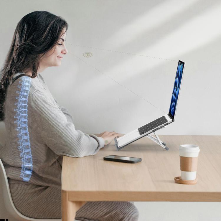 LS-001 Portable Folding Laptop Heightening Heat Dissipation Holder