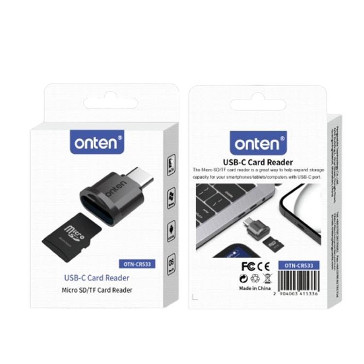 Onten OTN-CR533 Type-C to Micro SD/TF Card Reader, OTN-CR533