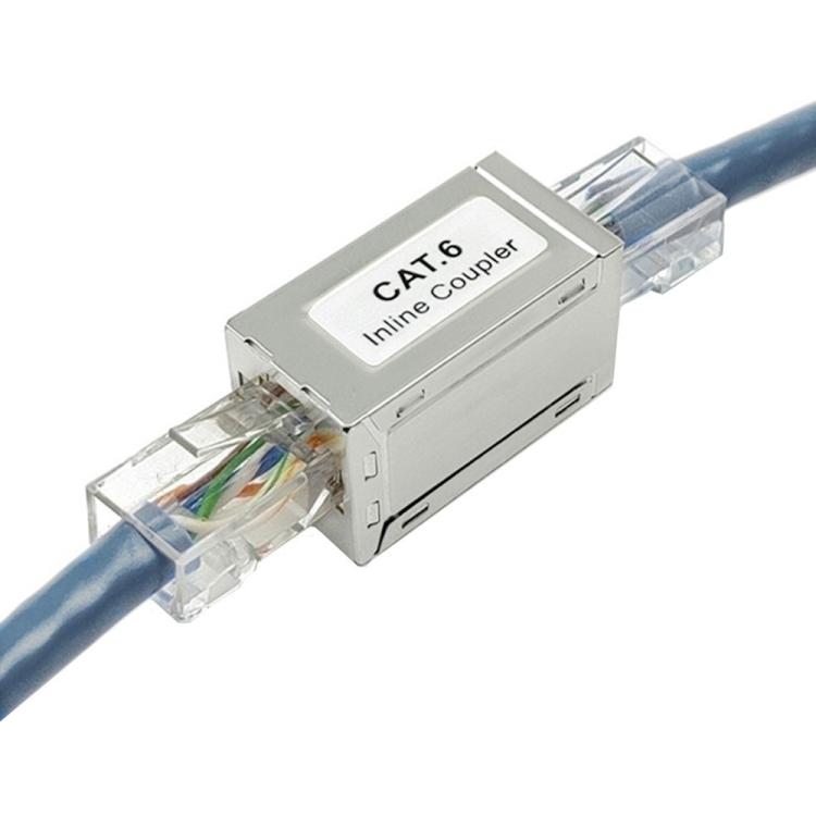 RJ45 Coupler Shielded Ethernet Cable Extender, CAT6, CAT6A