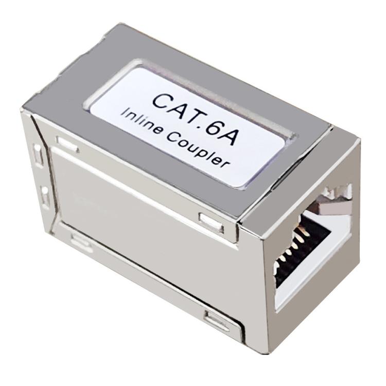 RJ45 Coupler Shielded Ethernet Cable Extender, CAT6, CAT6A