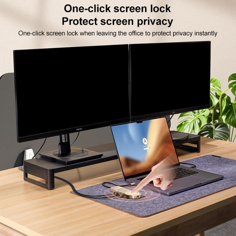 MOMAX DH19L 1-Link 9 in 1 Type-C Multifunctional HUB Adapter Docking Station