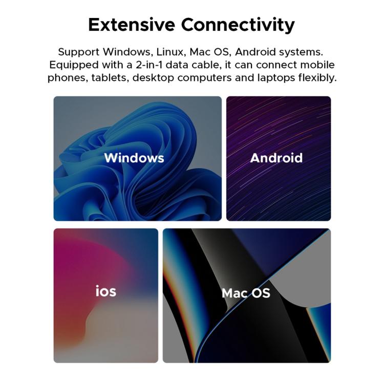 ORICO-H5 2.5 inch Mondrian-Inspired Portable Type-C External SSD, 128GB, 256GB, 512GB, 1TB, 2TB, 4TB