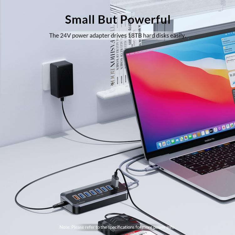 ORICO M3U3-4A 4 in 1 Type-C to USB 3.2 Docking Hub, M3U3-4A
