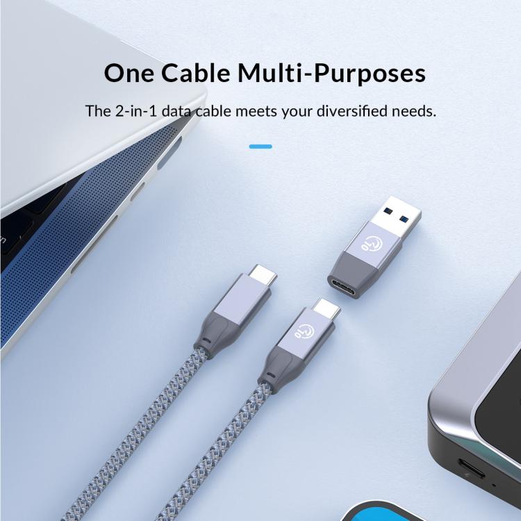 ORICO M32A2C-G2 4 in 1 Type-C to Dual Type-C and Dual USB3.2 Docking Hub, M32A2C-G2