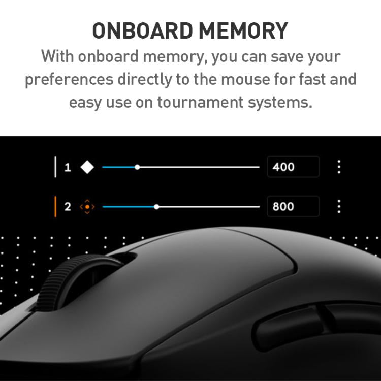 Logitech Pro 2 LIGHTSPEED Wireless Gaming Mouse, Pro 2 LIGHTSPEED