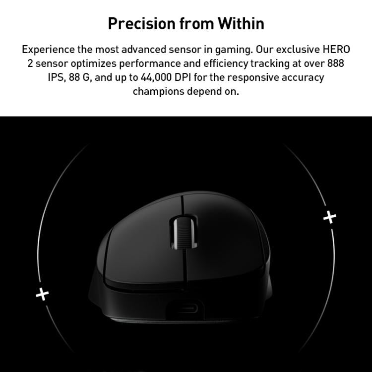Logitech Pro X SUPERLIGHT 2 DEX Wireless Gaming Mouse, Pro X SUPERLIGHT 2 DEX