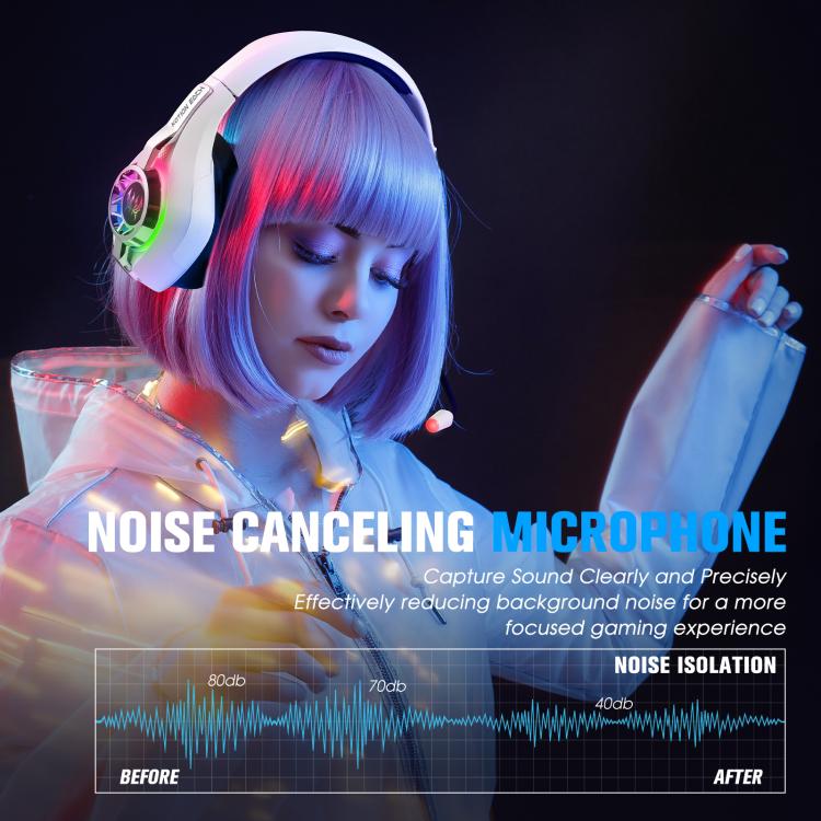 KOTION EACH GS400 Ultra Over Ear Bluetooth Wired 2.4GHz Tri-mode Gaming Headset, GS400 Ultra