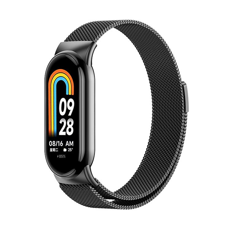 Cinturino per orologio xDfind Milan in acciaio inossidabile magnetico, For Xiaomi Band 10 Pro/9 Pro/Redmi Watch 6/5/4, For Xiaomi Smart Band 10/10 NFC/9/9 NFC/8/8 NFC, For Xiaomi Smart Band 10 / 10 NFC / 9 / 9 NFC, For Redmi Watch 5 / Watch 4