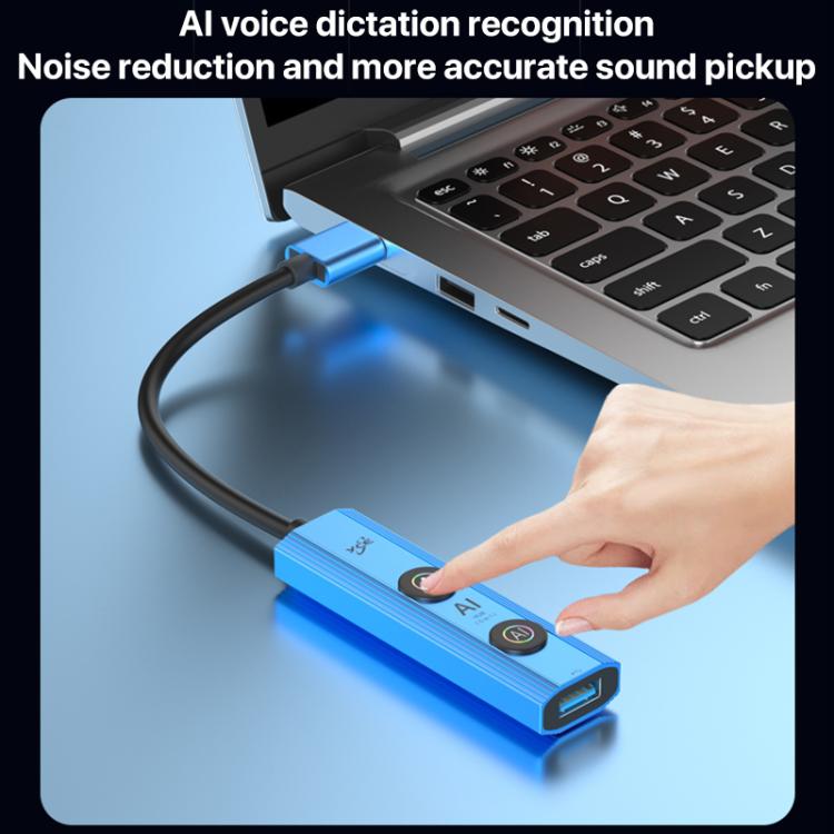 YCE V295A 5 in 1 USB3.0 HUB Adapter AI Docking Station, 5 in 1 USB3.0