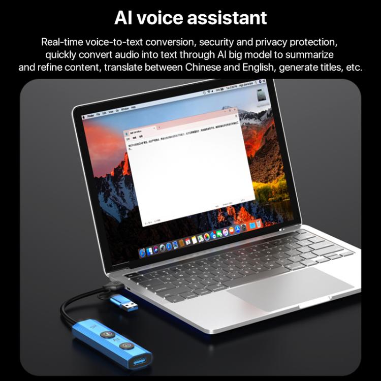 YCE V295B 5 in 1 USB3.0 / Type-C HUB Adapter AI Docking Station, 5 in 1 USB / Type-C