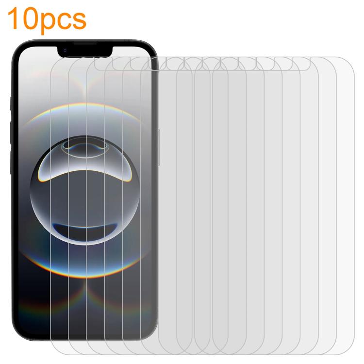 10 pezzi xDfind Pellicola in vetro temperato di alluminio da 0,26 mm 9H 2.5D, For iPhone 17e / 16e / 13 / 13 Pro, For iPhone 16 Pro Max, For iPhone 16 Pro, For iPhone 16 Plus, For iPhone 16, For iPhone 15 Plus / 15 Pro Max, For iPhone 15 / 15 Pro