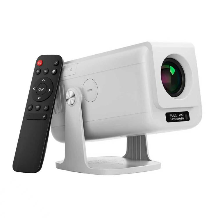 Videoproiettore portatile intelligente V1 con messa a fuoco manuale, schermo LCD da 3 pollici, risoluzione 1920x1080P, frequenza di campionamento 270 ANSI e sistema operativo Android 13., Manual Focus / US Plug, Manual Focus / EU Plug