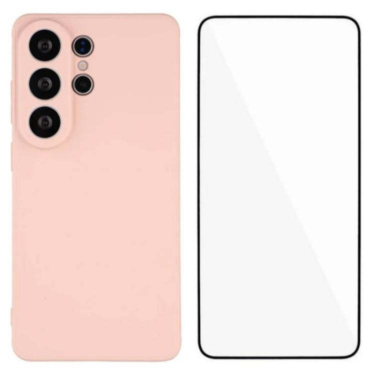Custodia per telefono WANLONFENG con bordi squadrati in TPU morbido e protezione per lo schermo., For Samsung Galaxy S26 Ultra 5G, For Samsung Galaxy S26 5G, For Samsung Galaxy S25 Edge 5G, For Samsung Galaxy S25 5G, For Samsung Galaxy S25+ 5G