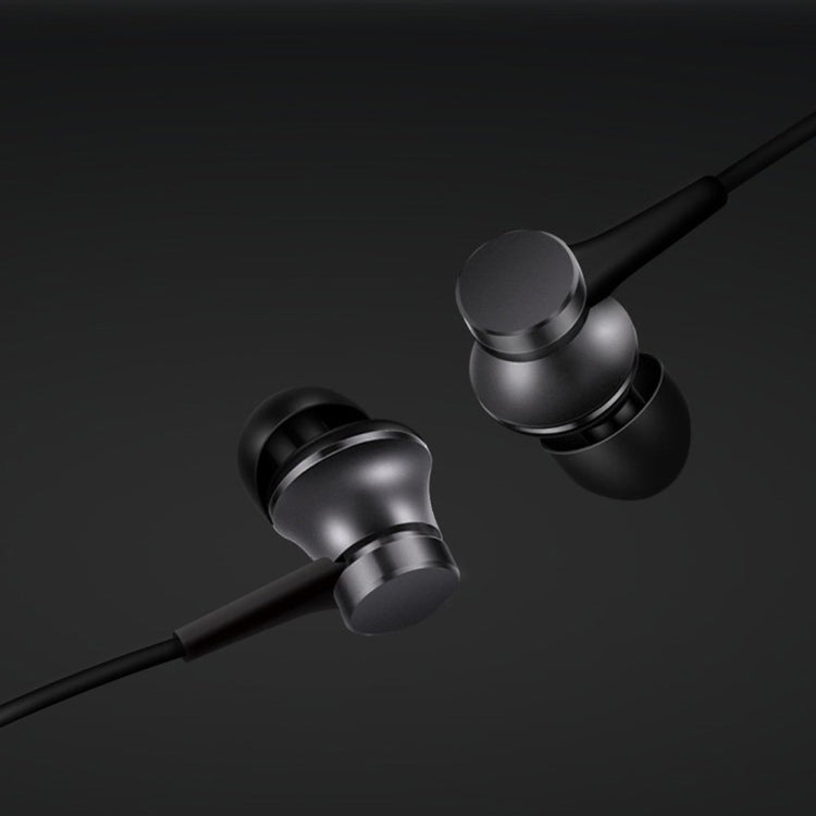 Cuffie intrauricolari originali Xiaomi Mi Auricolari base con controllo via cavo + microfono, supporto per rispondere e rifiutare chiamate