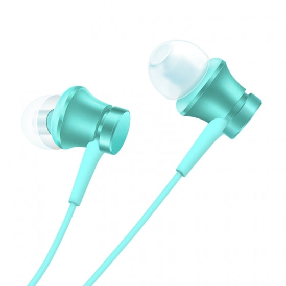 Cuffie intrauricolari originali Xiaomi Mi Auricolari base con controllo via cavo + microfono, supporto per rispondere e rifiutare chiamate