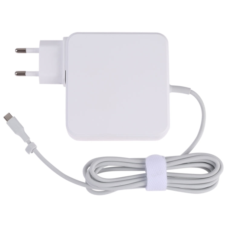 Caricabatterie portatile con adattatore di alimentazione USB-C/Type-C da 87 W con cavo di ricarica da 1,8 m, presa europea