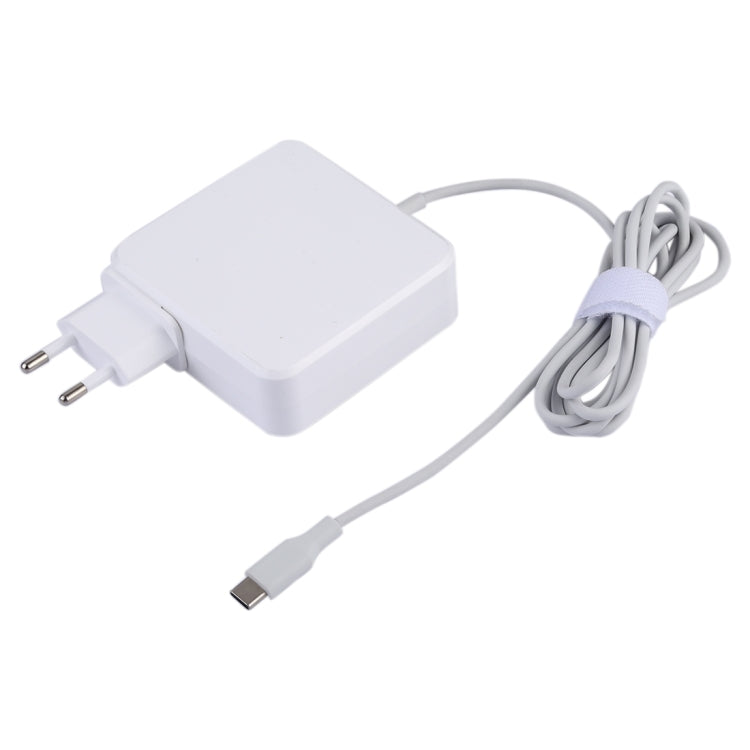 Caricabatterie portatile con adattatore di alimentazione USB-C/Type-C da 87 W con cavo di ricarica da 1,8 m, presa europea