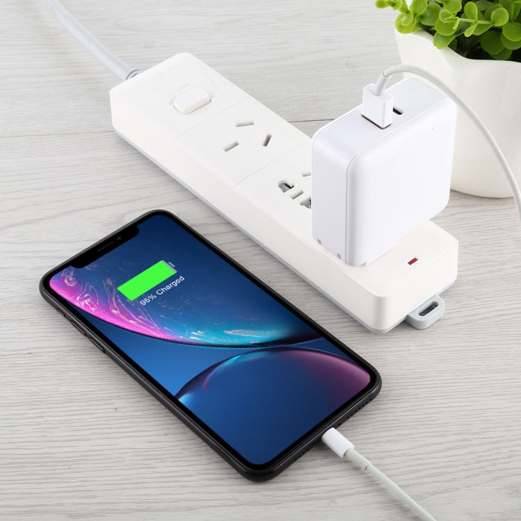 PD65W-A6 Caricatore rapido USB multifunzione portatile pieghevole a 90 gradi PD 65W, presa USA