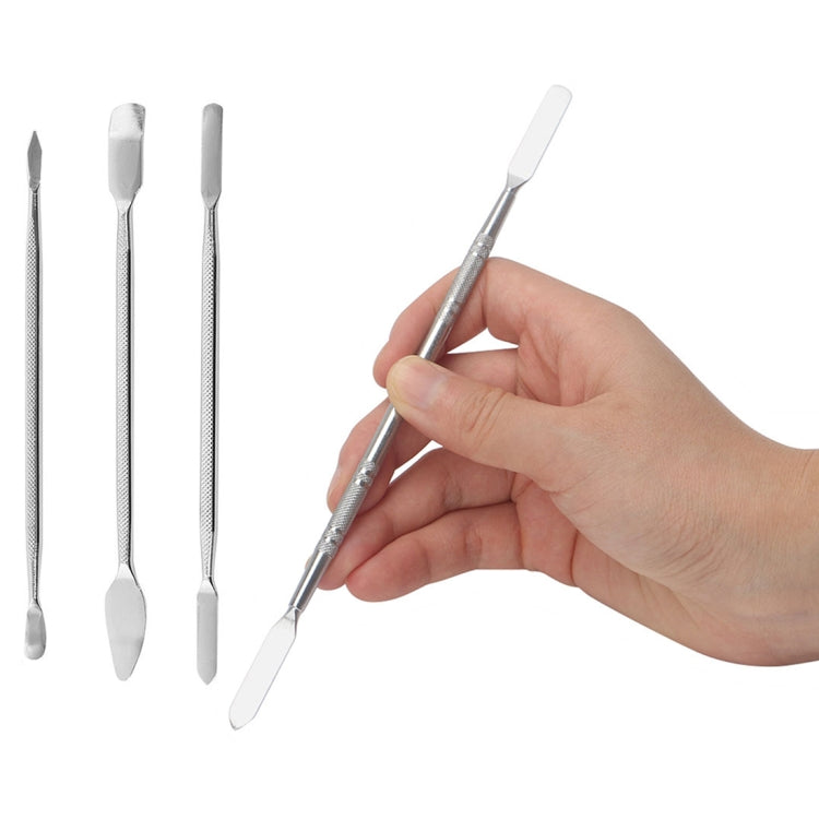 P8824 Telefono cellulare/tablet professionale 18,8 cm 3 in 1 Aste di smontaggio in metallo Strumento di riparazione del piede di porco, 18.8cm 3 in 1