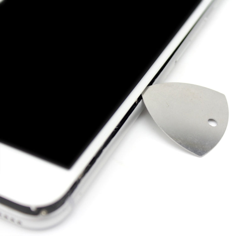 100 PZ JIAFA P8819 Plettri di apertura triangolari per riparazione telefono in acciaio inossidabile, P8819