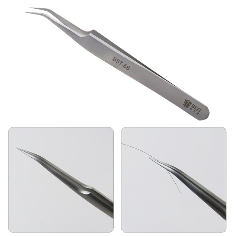 MIGLIORE pinzetta per ciglia con estensione ciglia volume BST-5B, BST-5B