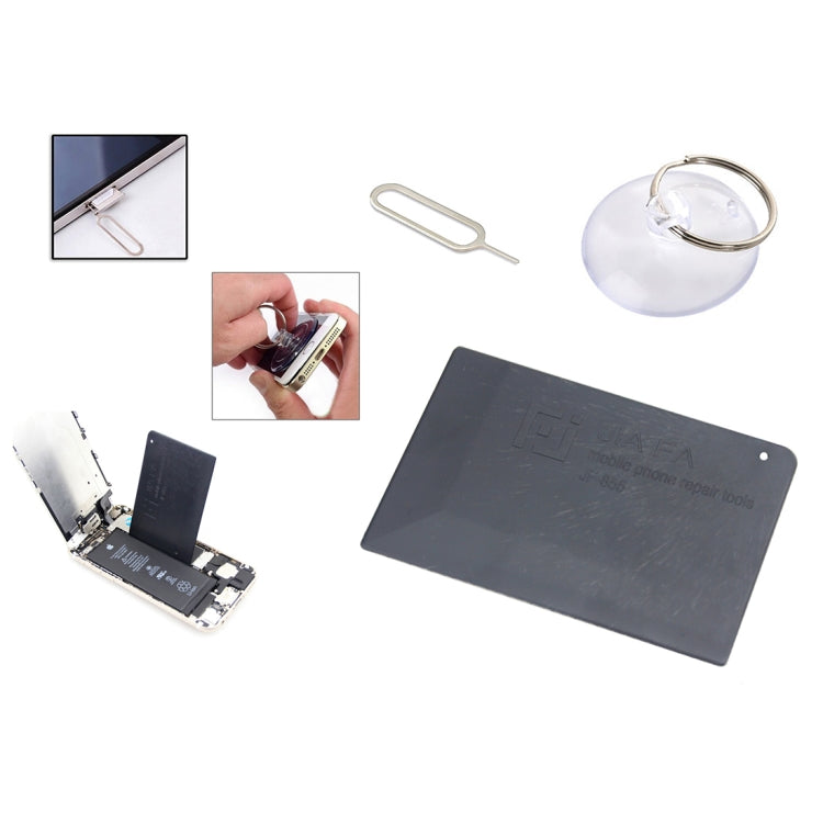 JF-8135 Kit di strumenti di riparazione smontabili dedicati per iPhone in metallo + plastica, JF-8135