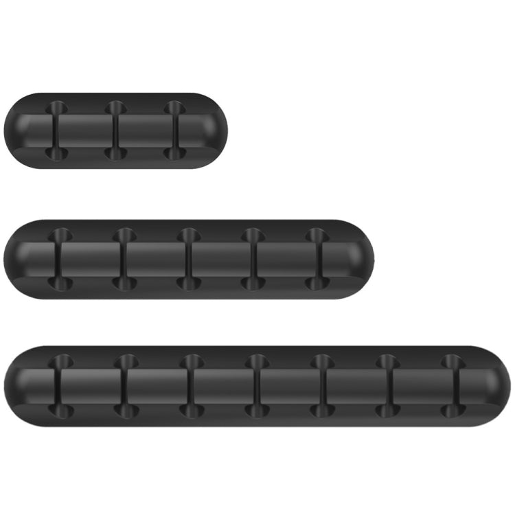 QS-357 Set avvolgitore organizer per cavo dati di ricarica da tavolo da 3 pezzi, 3 PCS