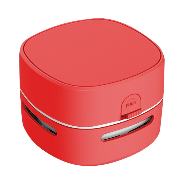 Mini aspirapolvere da tavolo wireless portatile stile batteria con copertina rigida da 3 W, Hardcover Battery Style