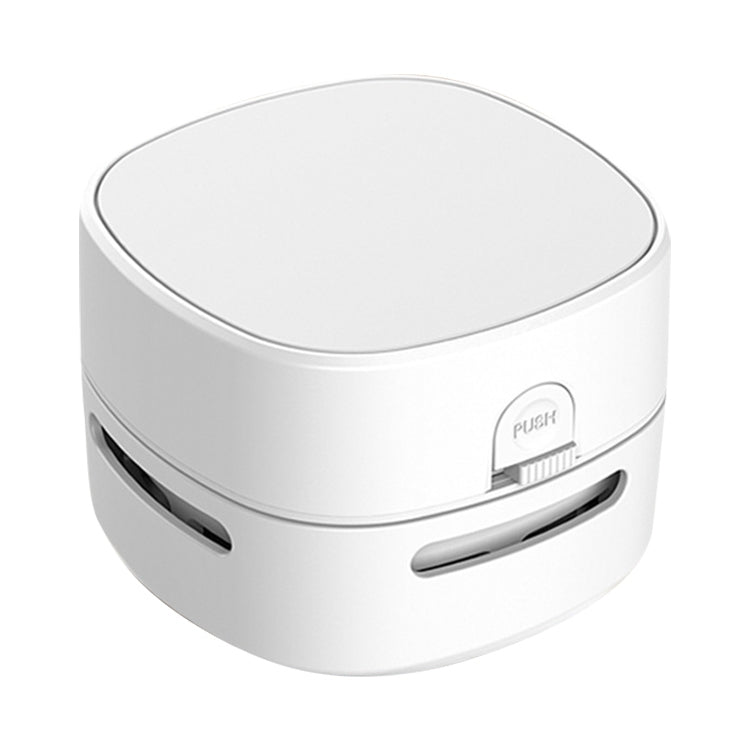Mini aspirapolvere da tavolo wireless portatile stile batteria con copertina rigida da 3 W, Hardcover Battery Style