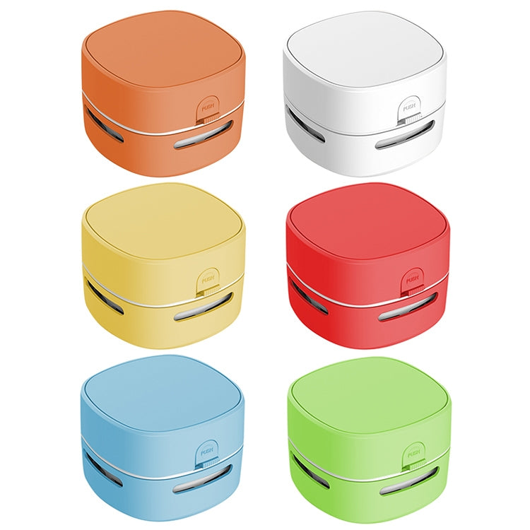 Mini aspirapolvere da tavolo wireless portatile stile batteria con copertina rigida da 3 W, Hardcover Battery Style