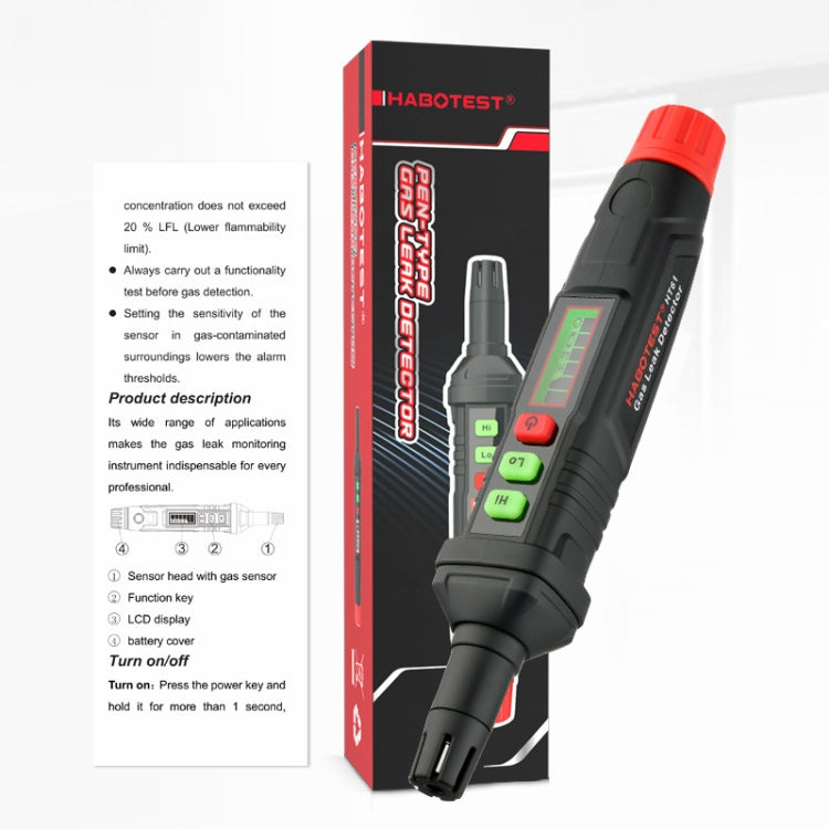 Rilevatore di gas combustibili HABOTEST HT61, HT61