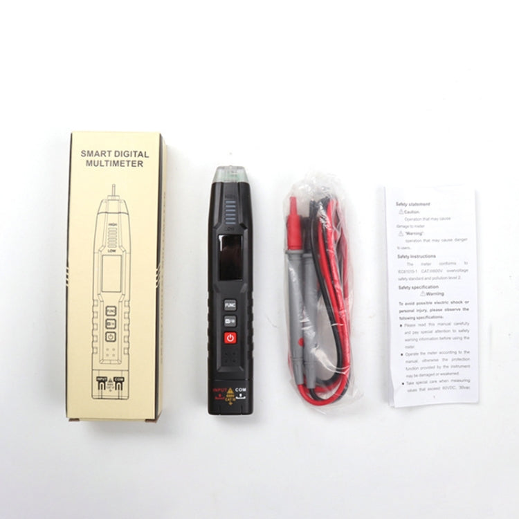 HABOTEST HT122 Multimetro digitale multifunzione a sequenza di fase Penna per test di elettricità intelligente, HT122